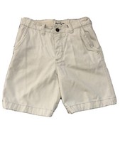 Abercrombie Kids Boys Youth Shorts Ivory Distressed Sz 16