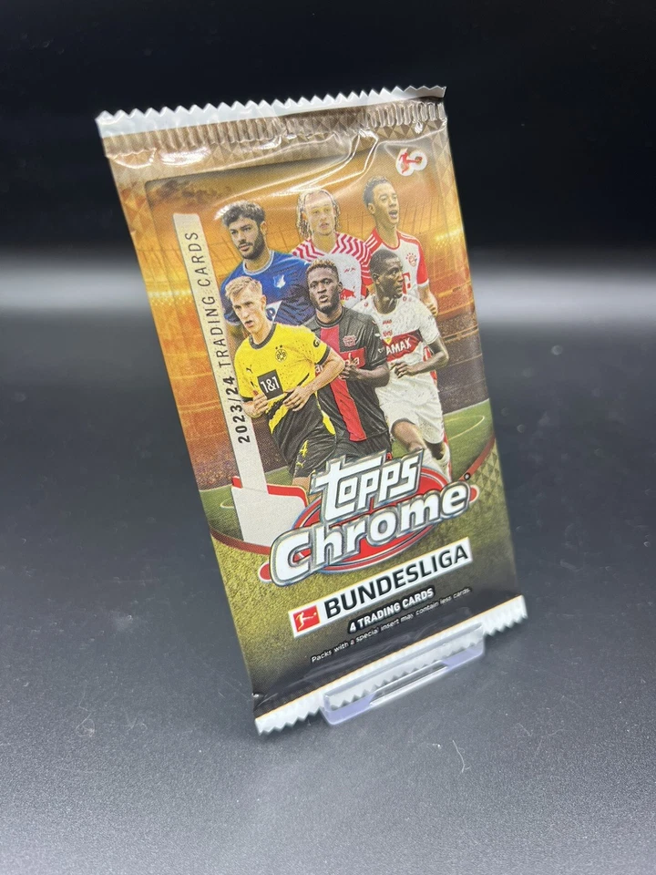 Topps Chrome Bundesliga 2023-2024 23-24 60TH Anniversary 1x Booster NEU