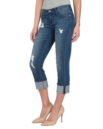 Rock & Republic Jeans Donna RX Fever Pull-on Bootcut – Denim Elasticio Vita Media