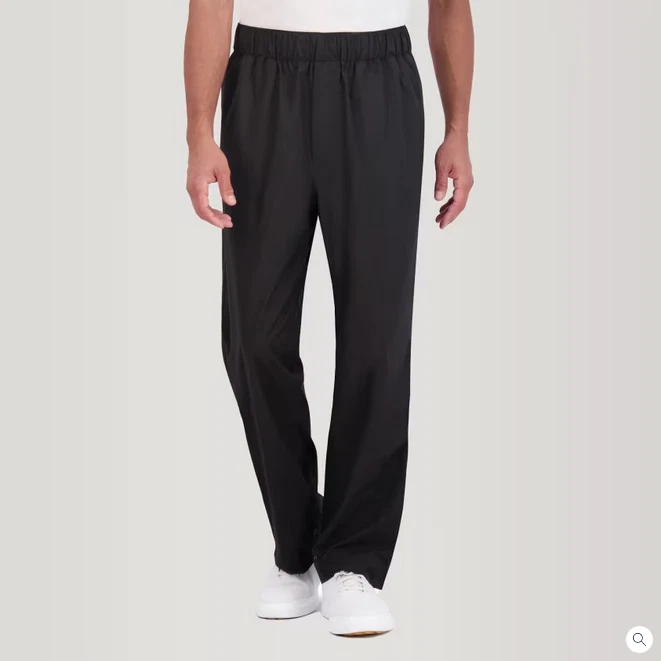New Zero Restriction Waterproof Packable Rain Pants Black 0194 Pick Size