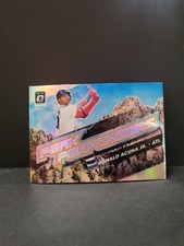 Ronald Acuna Jr. 2019 Panini Donruss Optic Peak Performers #PP-6 Holo Prizm SP