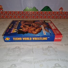 TECMO WORLD WRESTLING NINTENDO NES PAL A VERSIONE ITALIANA MATTEL CIB