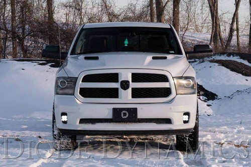 SS3 LED Fog Light for 2013-2018 Ram 1500 Max Yellow w/Amber Backlight - Picture 6 of 20