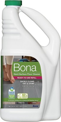Bona Multi-Surface Floor Cleaner Refill - 64 fl oz - 64 Fl Oz (Pack of 1)