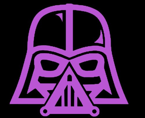 Darth Vader window sticker vinyl decal car truck jdm fun Star Wars mandalorian - Picture 3 of 9