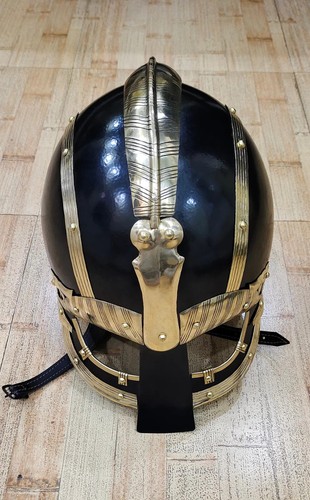 Medieval Vandal Helmet Viking Helmet Battle Warrior Steel Armor helmet Replica - Picture 3 of 10