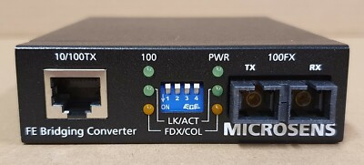 Fast Ethernet Bridging Converter MS400200