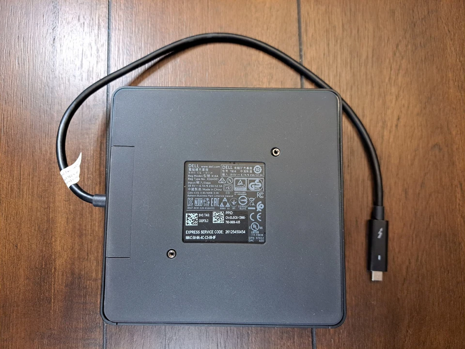 Dell K16A USB-C Thunderbolt Docking Station - Image 2 of 4