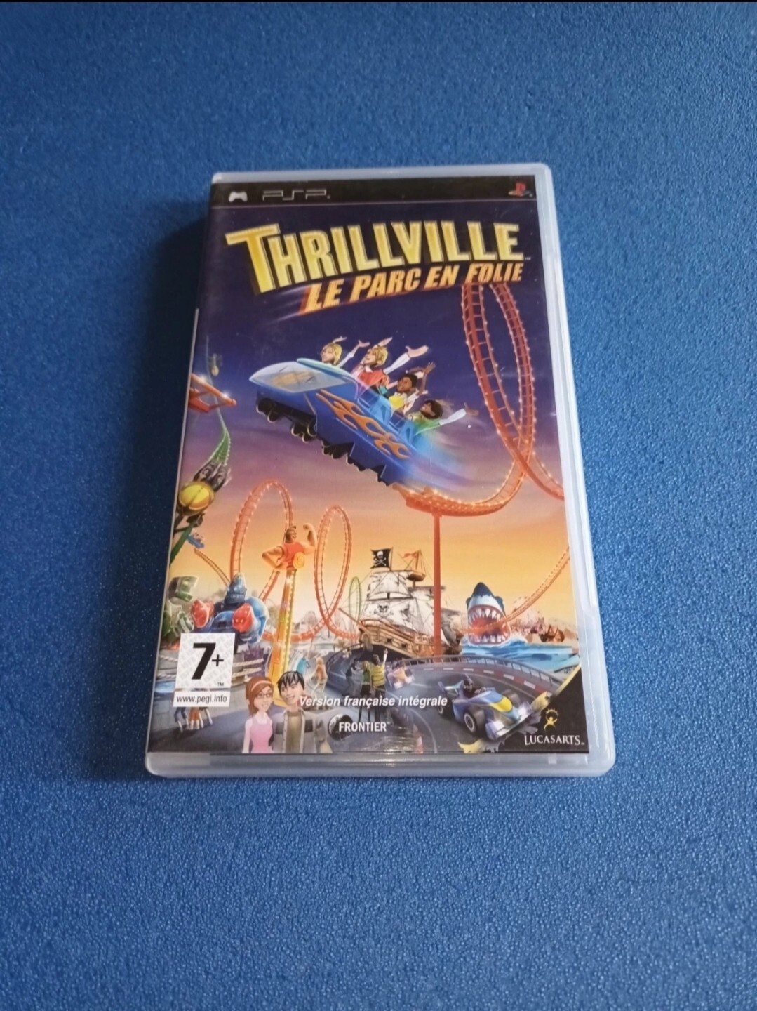 Thrillville le parc en folie d'attraction psp Playstation portable 