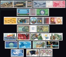 Italia Collezione Emissione Tematica 1980 - 1989 Lavoro Italiano nel Mondo MNH