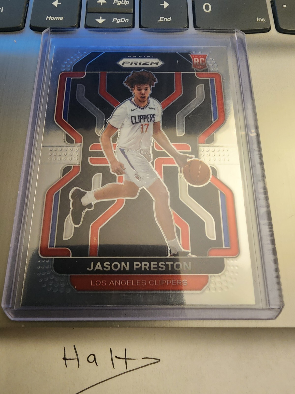 2021-22 Panini Prizm Jason Preston Base Rookie RC #327 Los Angeles Clippers
