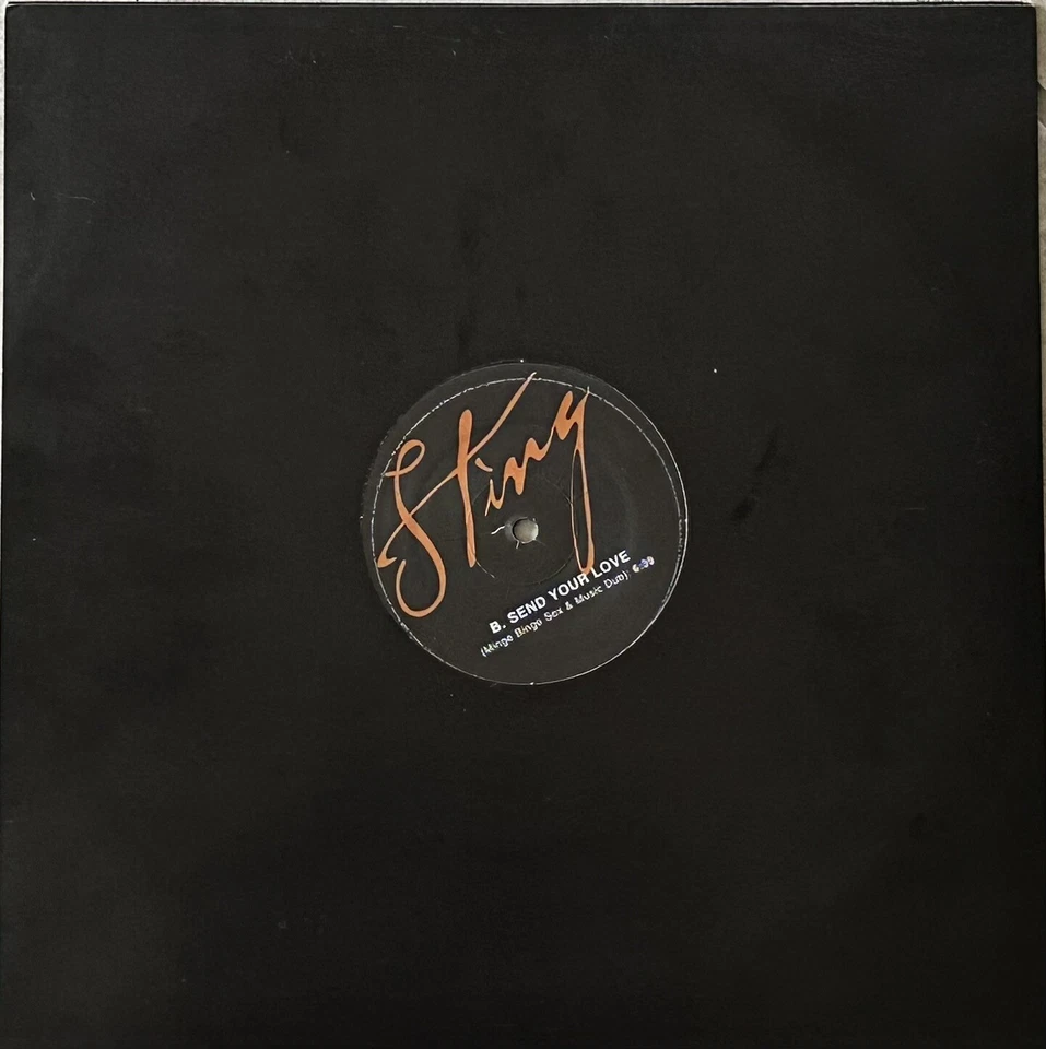 Sting - Send Your Love Remixes - Brand New Never Played Ltd Edition Promo 12” - Image 3 of 4