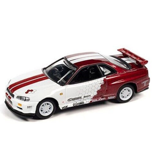 Johnny Lightning 1:64 1999 Nissan Skyline GT-R BNR34 R34