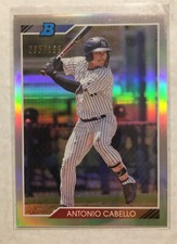 2020 Bowman Heritage Antonio Cabello Chrome Refractor #d /199