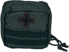 Red Rock Outdoor Gear Soldier First Aid Kit Black Comes In Black Nylon MOLLE