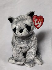 Ty Beanie Raccoon Bandito Stuffed Animal Toy New Tag MWMT 2001