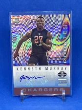 2020 Panini Illusions Rookie Signs Kenneth Murray #RS26 Auto RC Chargers