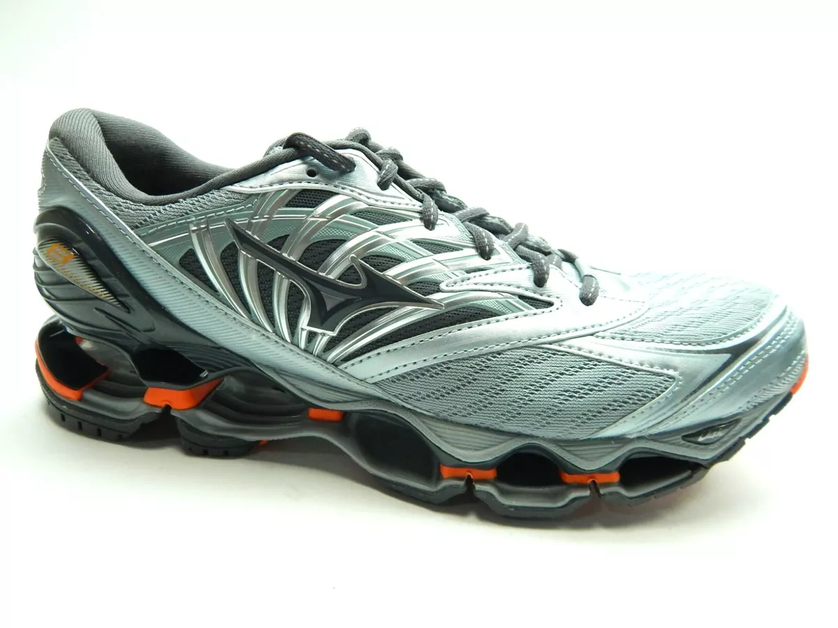 MIZUNO WAVE PROPHECY QUARRY ORANGE RUNNING SHOES SIZE 8