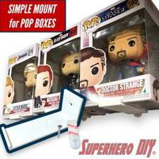 Simple Funko Pop Box Wall Mount Simple Figure Display Shelf | Includes Command s