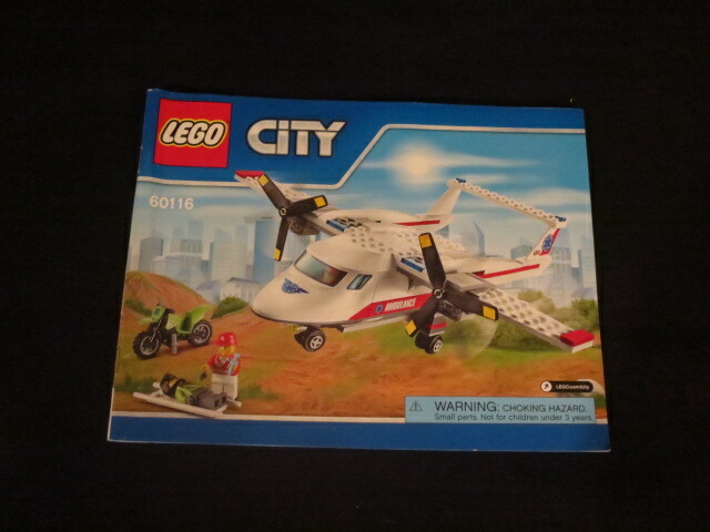 lego ambulance plane instructions