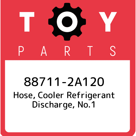 88711-2A120 Toyota Hose, cooler refrigerant discharge, no.1