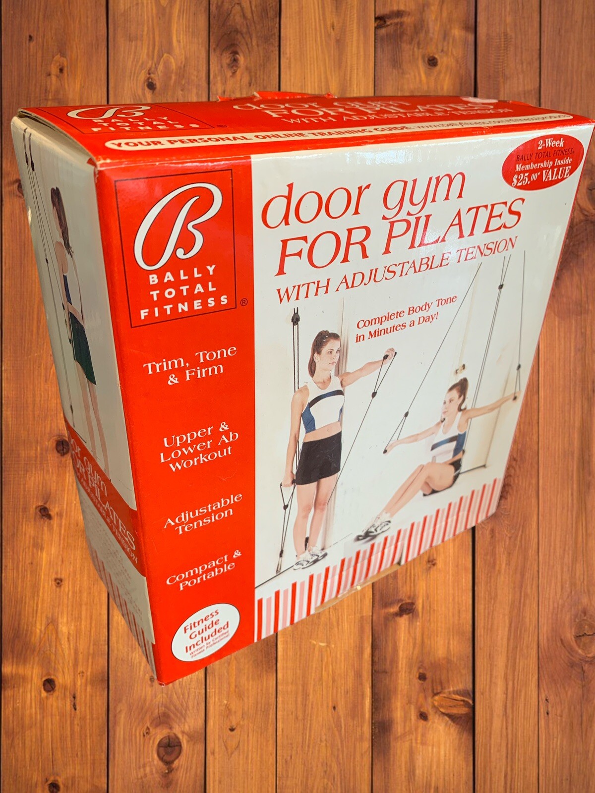 Bally Total Fitness Door Gym For Pilates New in Box! TrimTone & Firm. eBay