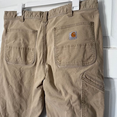 Carhartt Rugged Flex Canvas Work Pants Relaxed Fit 36x30 - Picture 7 of 14