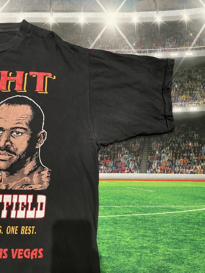 Camiseta de boxeo Riddick Bowe vs. Evander Holyfield III 1995 para hombre talla XL usada Foto 4 de 4