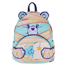 Loungefly Care Bears Bedtime Bear Mummys Glow Mini Backpack CBUBK0002 - New