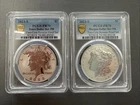 2023-S Reverse Proof $1 Morgan and Peace Dollar 2pc Set PCGS PR70