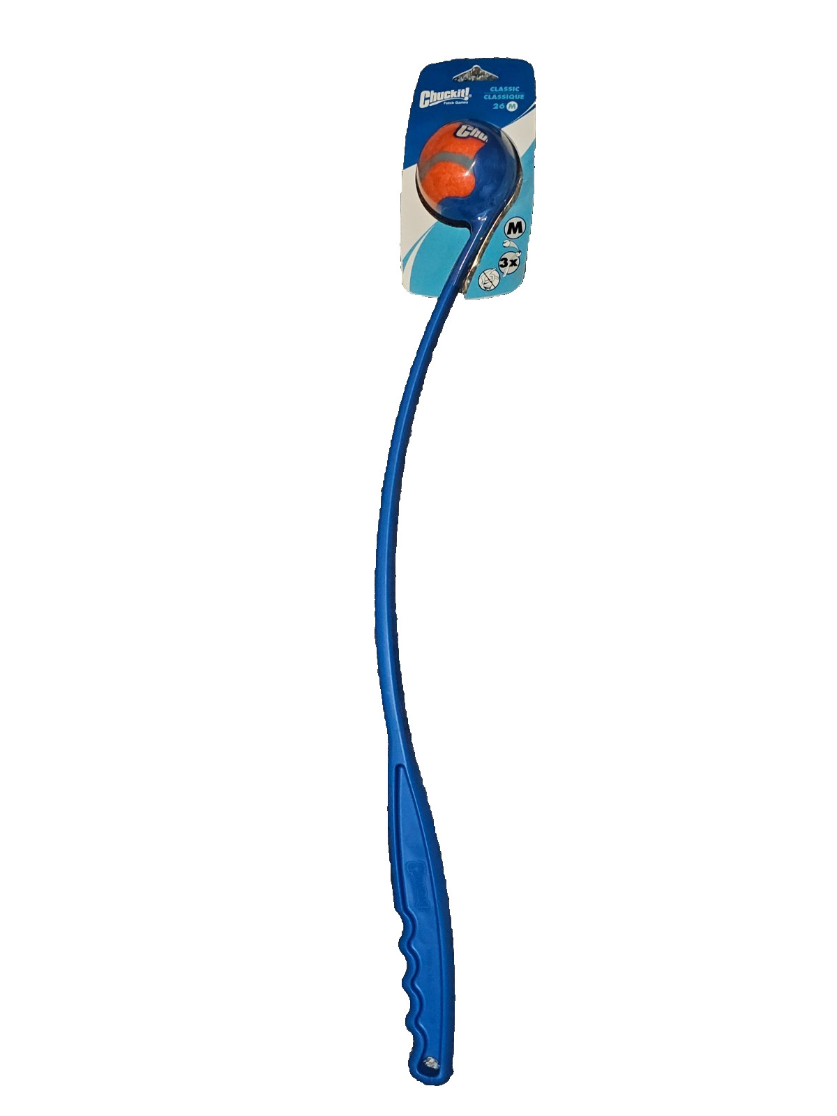 Chuckit! Classic Launcher Dog Toy, 26M Ball Thrower, includes Medium 2.5" Ball
