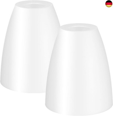 SOLUSTRE 2 Stück Kunststoff Lampenschirm Ersatz 4.5 Zoll Lampenabdeckung Für T