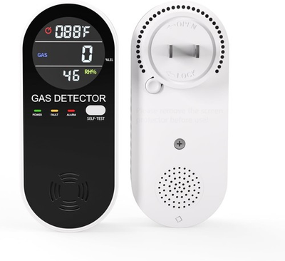 #ad #ad Natural Propane Gas Detector3 in 1 Plug in Combustible Gas Leak Detector Monito $51.35