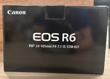Canon mirrorless single-lens camera EOS R6 body EOSR6 black