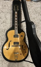 Cort Jazz Guitar LCS-1 Larry Coryell Signature Model Cream with Case