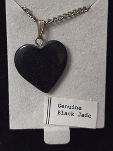 Black Jade Necklace 