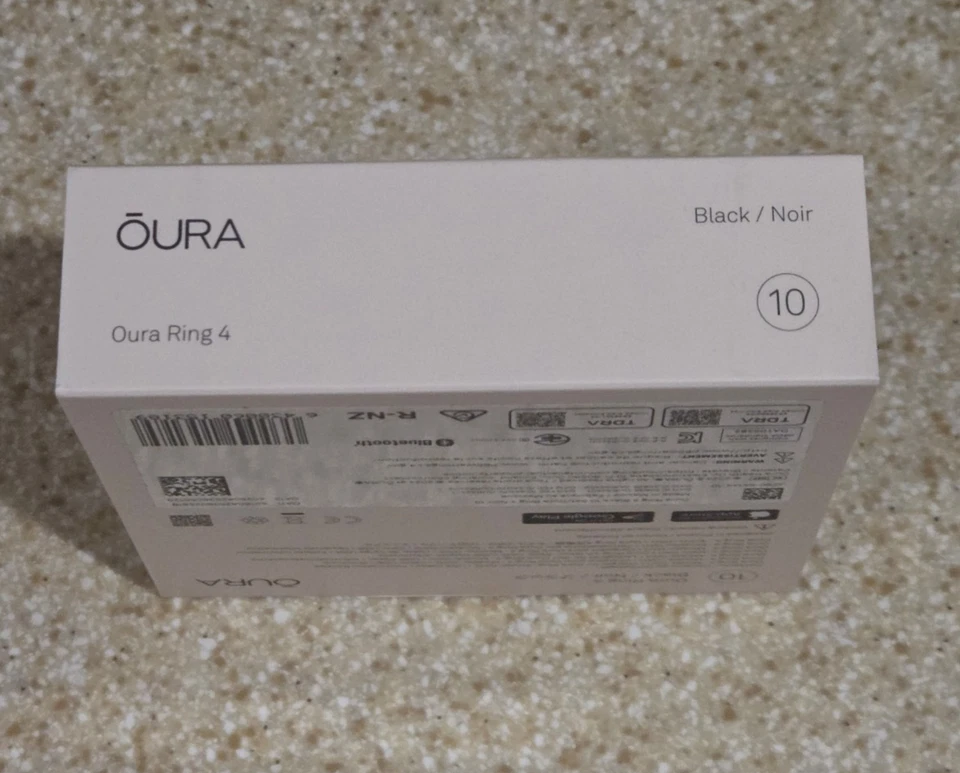 Brand New OURA Ring Gen 4 Black Size 10 - Image 3 of 4