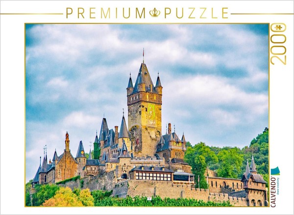 Calvendo Puzzle Cochem Imperial Castle | 2000 Pieces, Finished Size 35.4 × 26.4-image