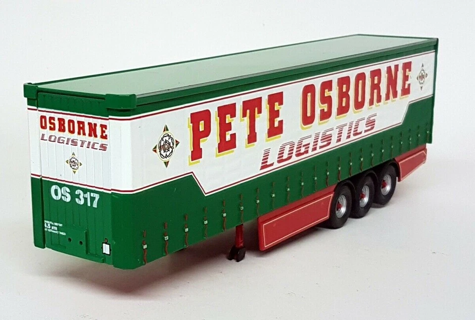 Corgi 1/50 - Curtainside Trailer Pete Osbourne UNBOXED Diecast Model Truck - Image 3 of 4