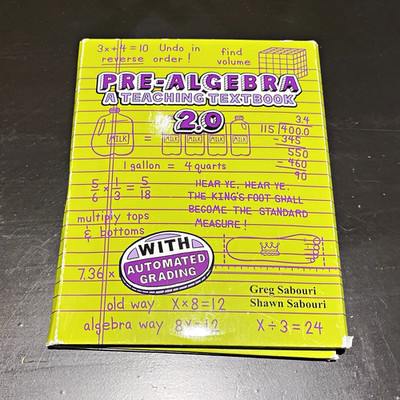 Teaching Textbooks Pre-Algebra Teaching Textbook 2.0 Automated Grading 10 Discs