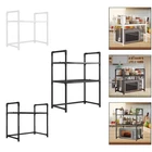 Microwave Rack over Microwave Shelf Kitchen Utensils Tableware Storage