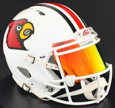 LOUISVILLE CARDINALS NCAA Riddell Speed Full Size AUTHENTIC Football Helmet