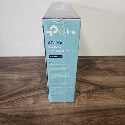 TP-LINK Archer C50 V3 AC1200 WiFi Wireless Cable & Router - Picture 2 of 5