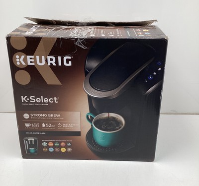 Keurig - K-Select Single-Serve K-Cup Pod Coffee Maker - Matte Black