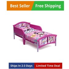 Delta Children Plastic Toddler Bed, Disney Minnie Mouse