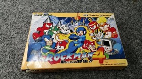 Famicom Software Model Rockman 4 New Ambition Capcom FCt32