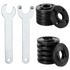 12pcs Angle Grinder Flange Nuts 5/8inch-11,with 2pcs Spanner, Angle Grinder1239