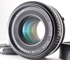 Nikon Nikkor Ai-s AIS 50mm f/1.8 Standard Prime Lens MF Japan #807 quasi...