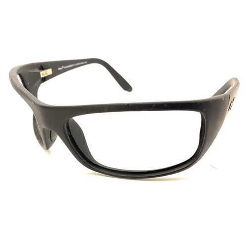 Maui Jim Peahi MJ 202-2M Black Wrap Sunglasses Frames 65-19 120 Italy Designer - Picture 8 of 12