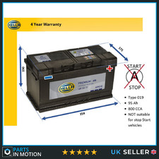 Battery fits ROLLS ROYCE WRAITH PHANTOM GHOST CORNICHE SILVER SPIRIT 1989 on 019